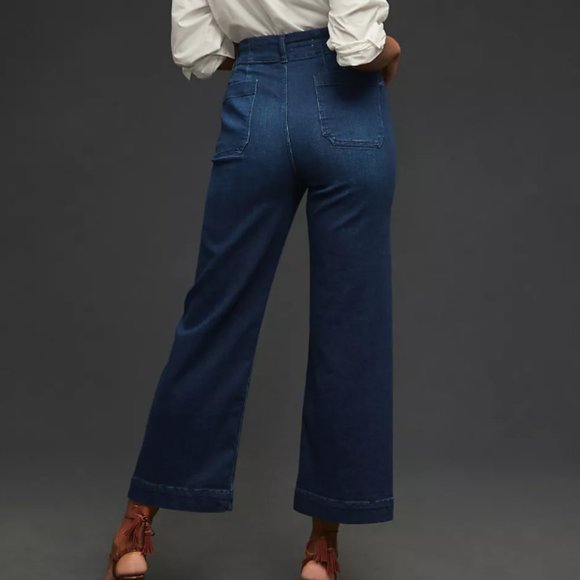 Anthropologie Pilcro The Skipper Wide-Leg Jeans  NWT - Picture 3 of 11